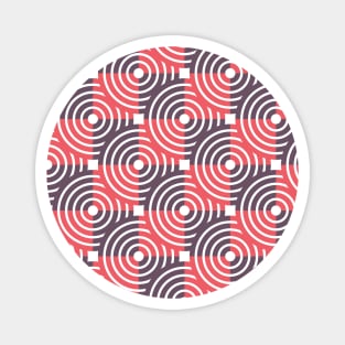 Circle Seamless Pattern 033#002 Magnet